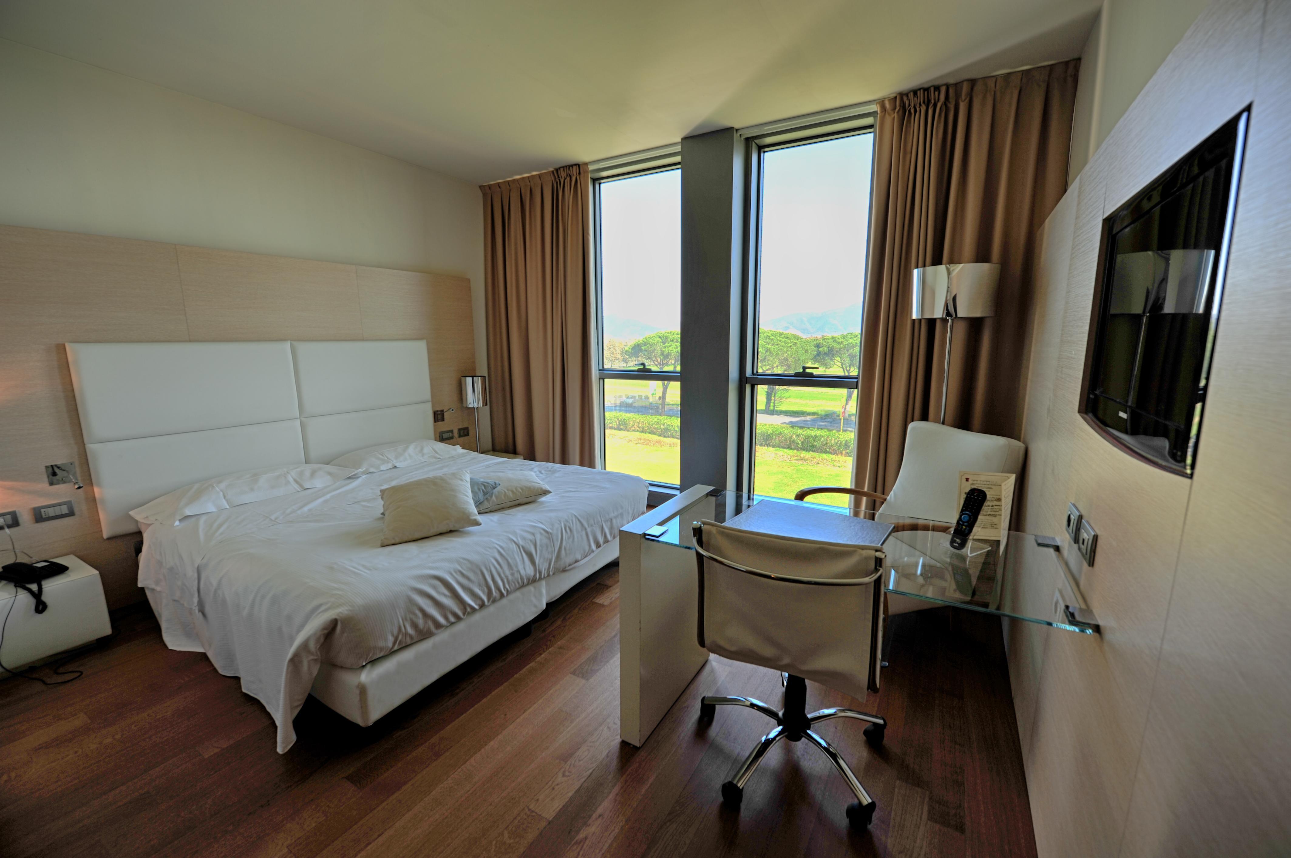 Отель Pisa Tower Plaza Экстерьер фото A room at the hotel